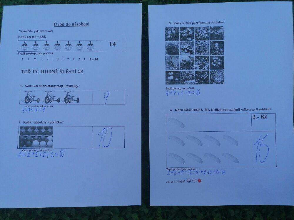 Výstupy druháčků z domácího učení 21. 5. - 17