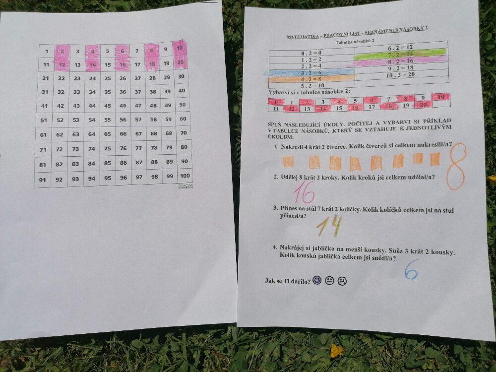 Výstupy druháčků z domácího i školního učení 5. 6. - 29