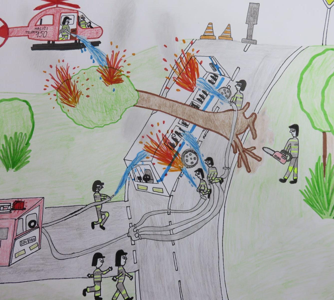 Požární ochrana očima dětí 2018 - školní kolo - 20