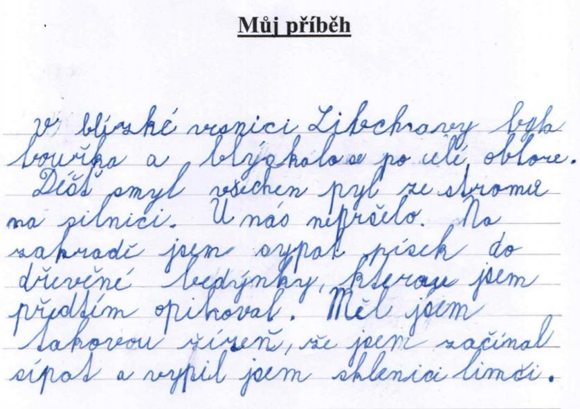 Distanční výuka ve třetí třídě 19. 3. - 42