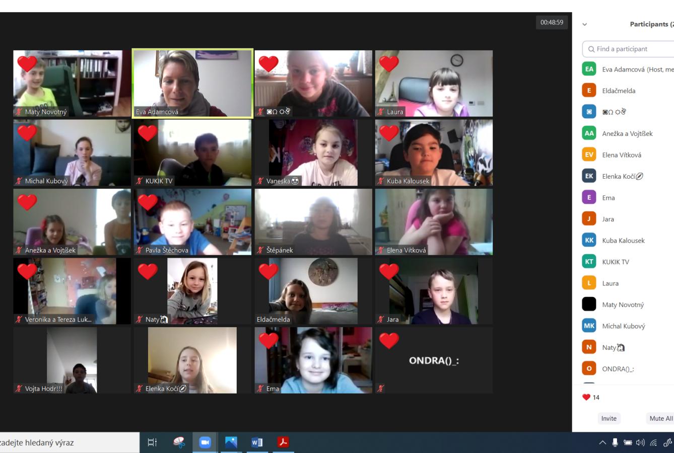 Distanční výuka ve třetí třídě 30. 4. - 14