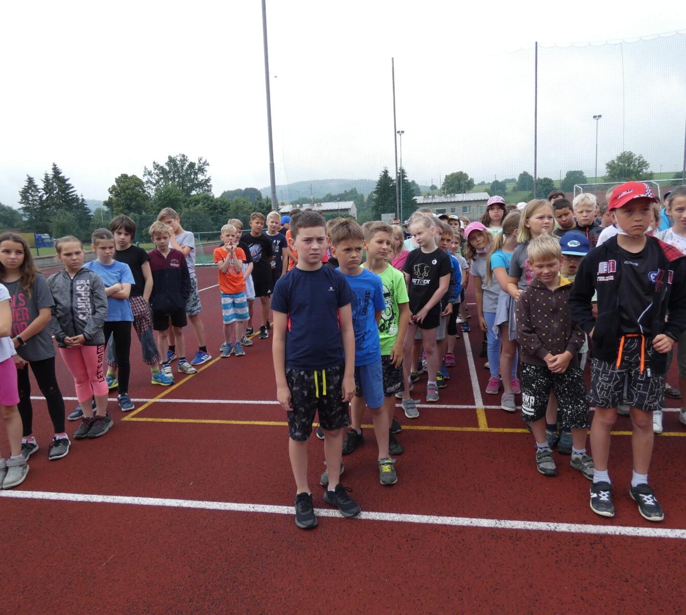 Štafetové běhy 1. stupně - 1