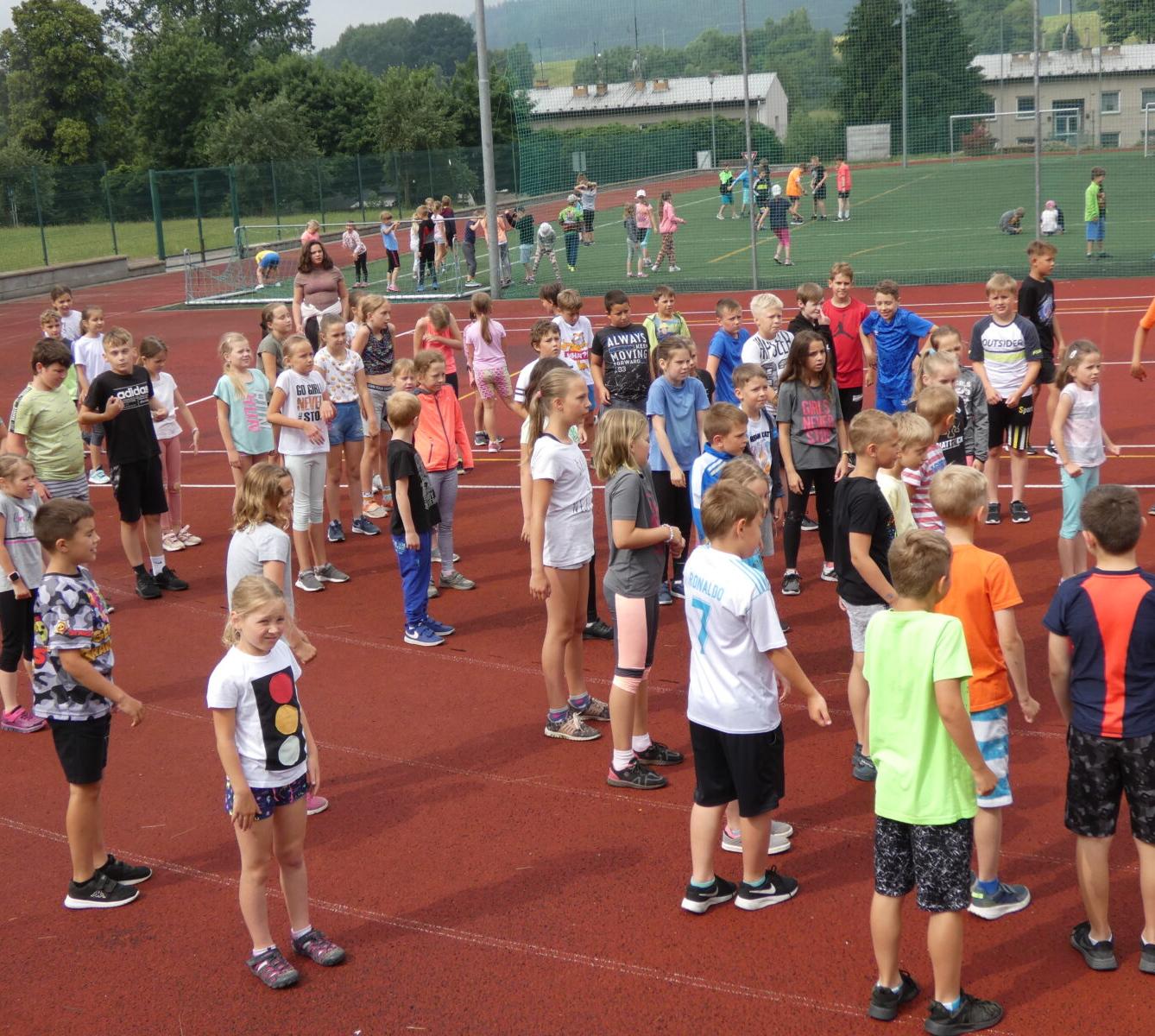 Štafetové běhy 1. stupně - 2