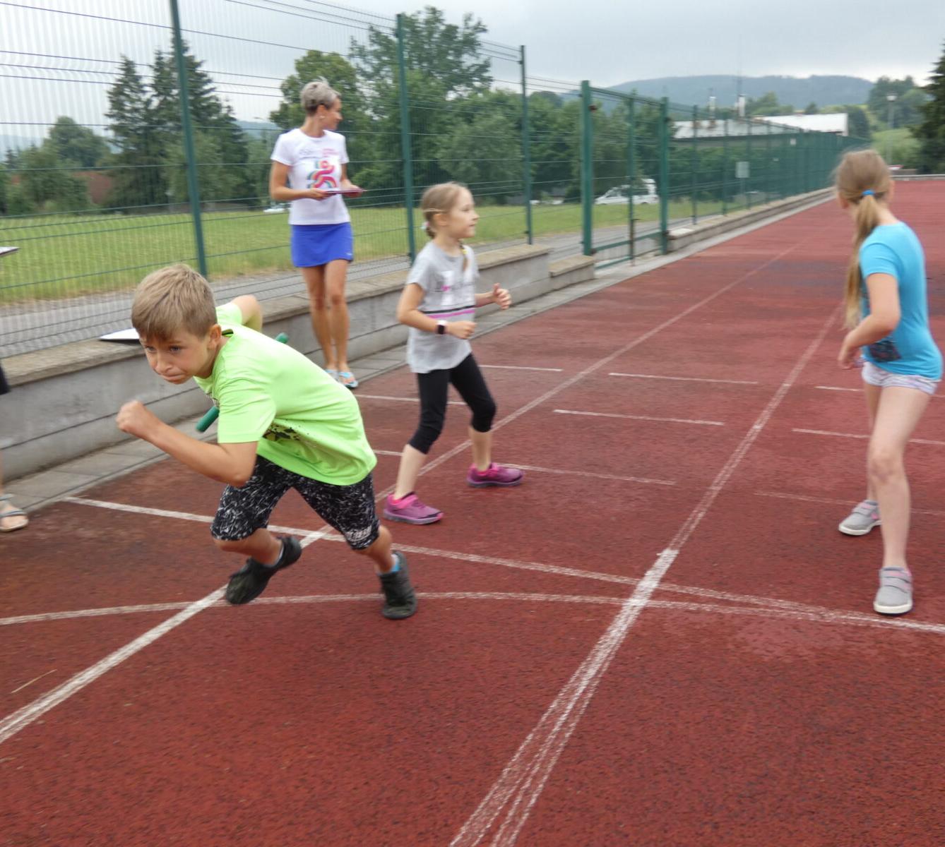 Štafetové běhy 1. stupně - 7