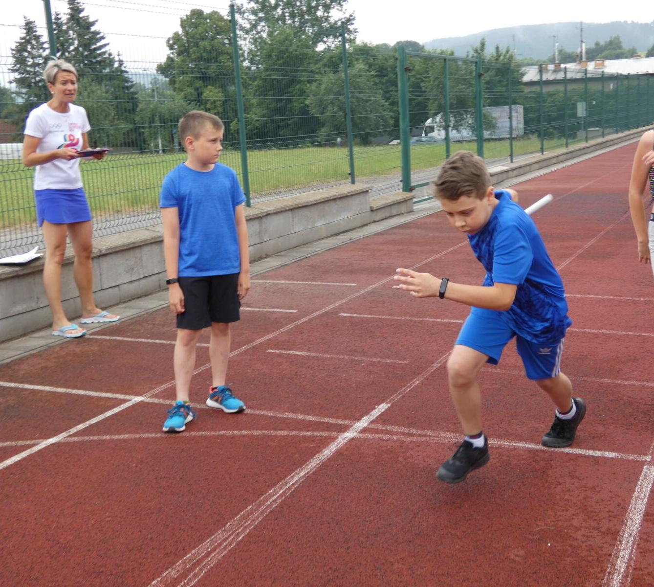 Štafetové běhy 1. stupně - 10