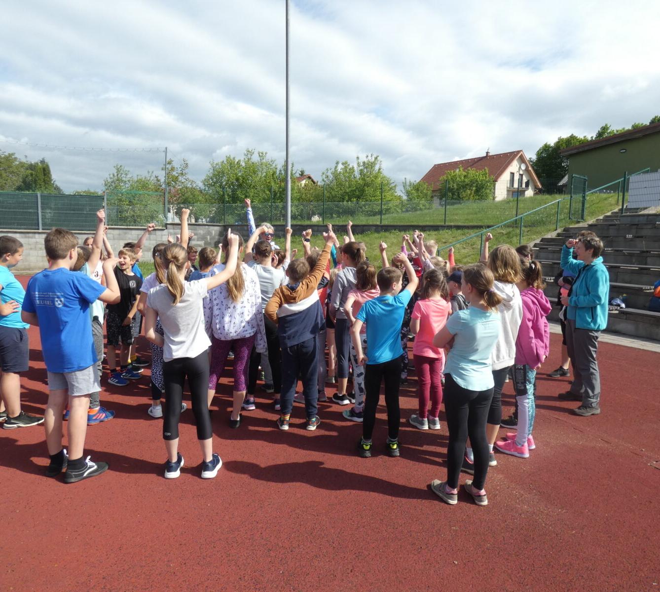 Běžecké štafety na 1. stupni - 4