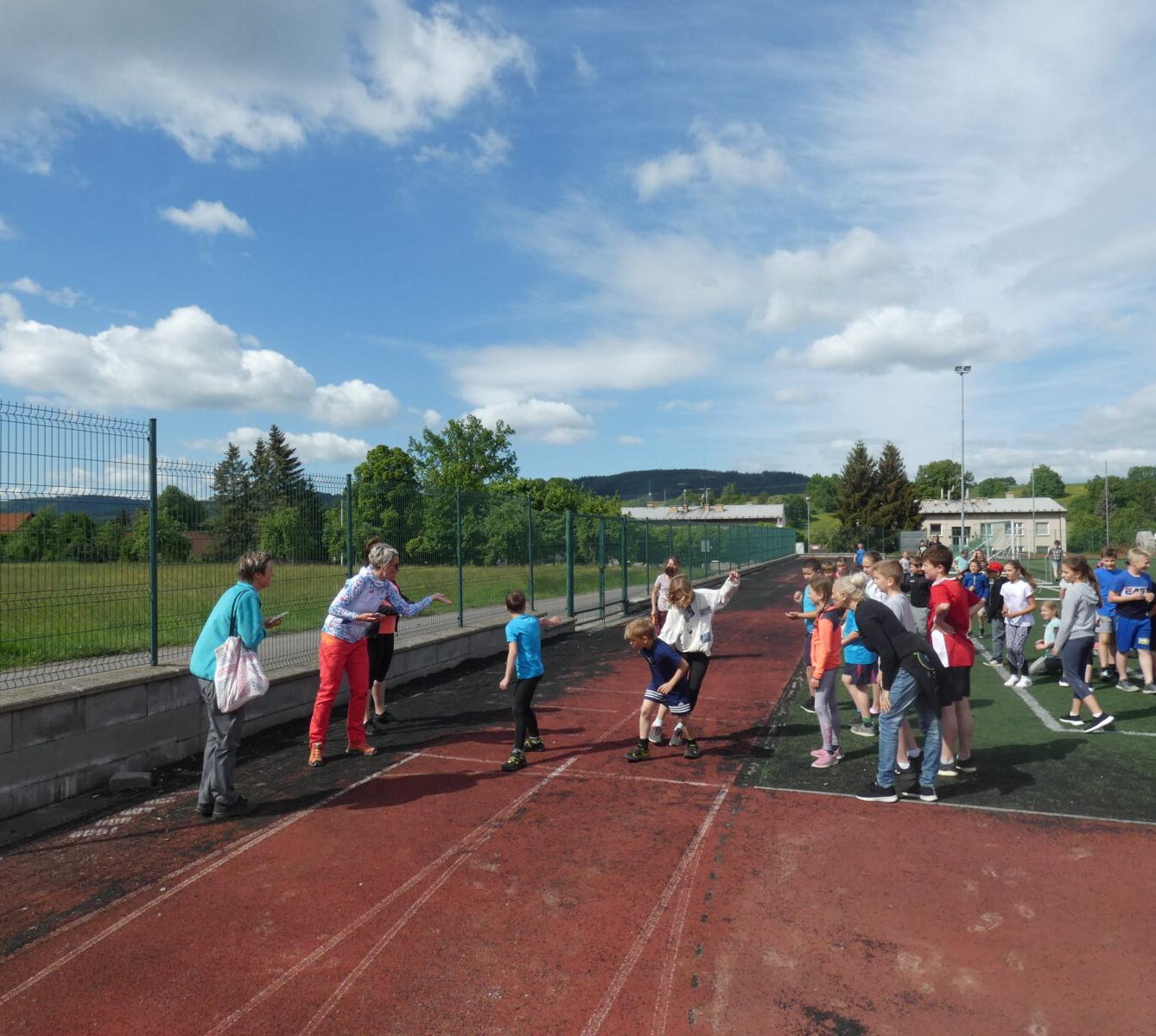 Běžecké štafety na 1. stupni - 7