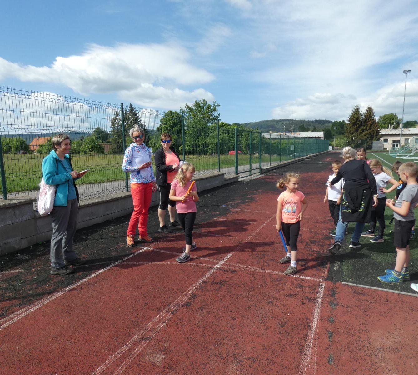 Běžecké štafety na 1. stupni - 10