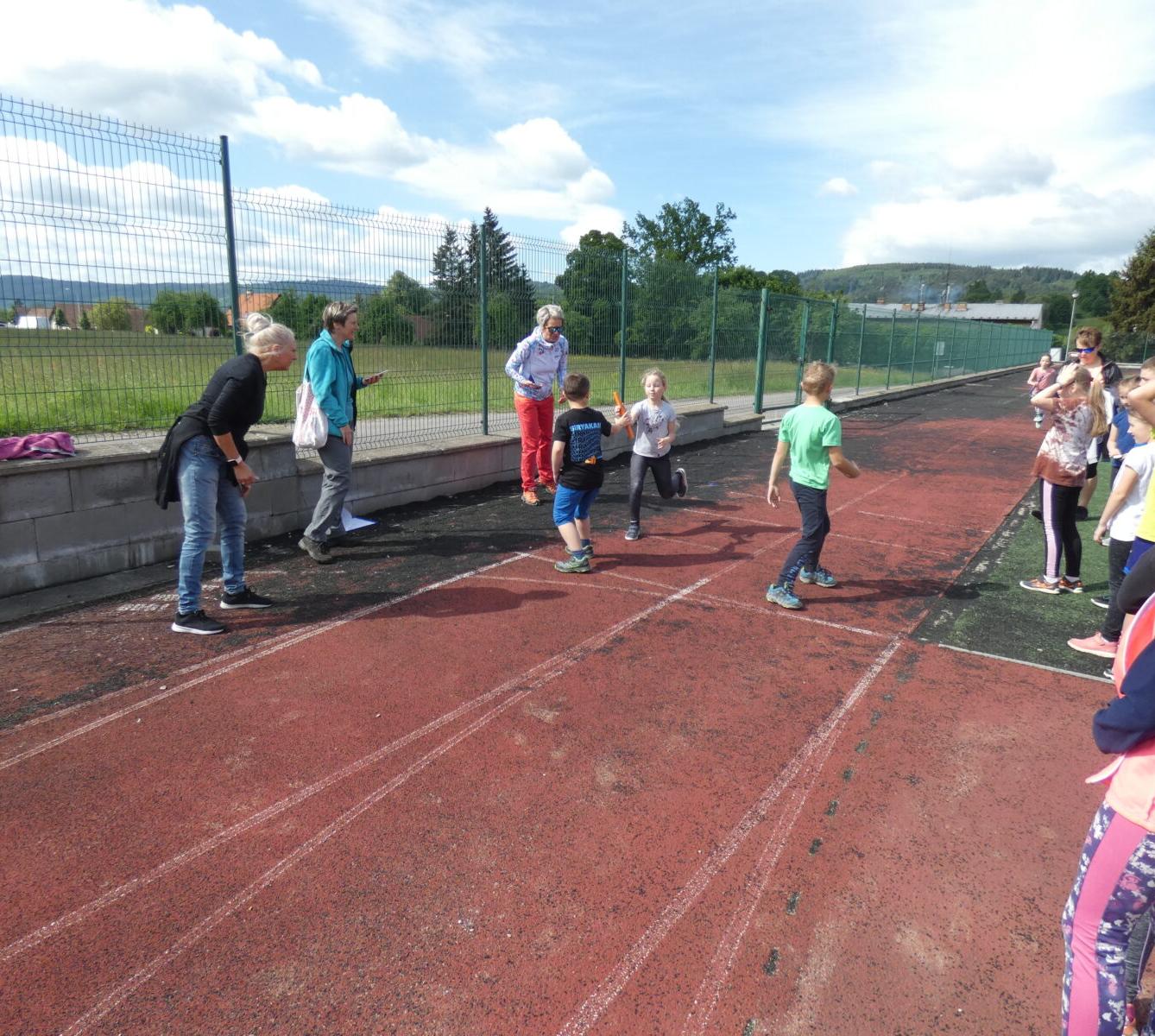 Běžecké štafety na 1. stupni - 12