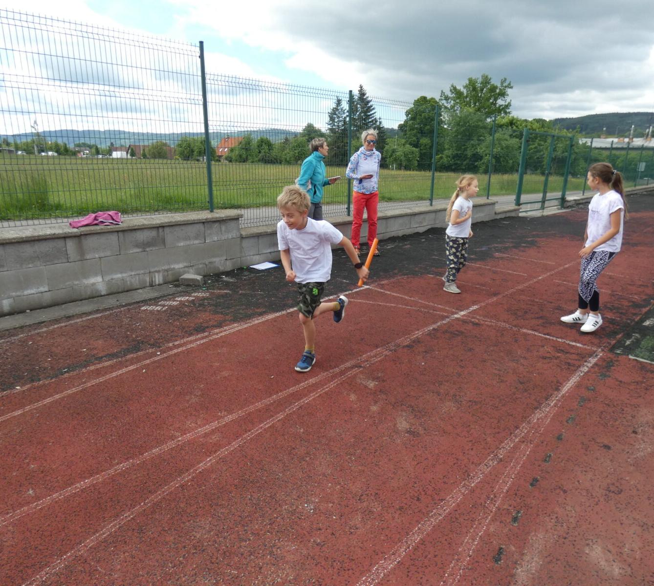 Běžecké štafety na 1. stupni - 22