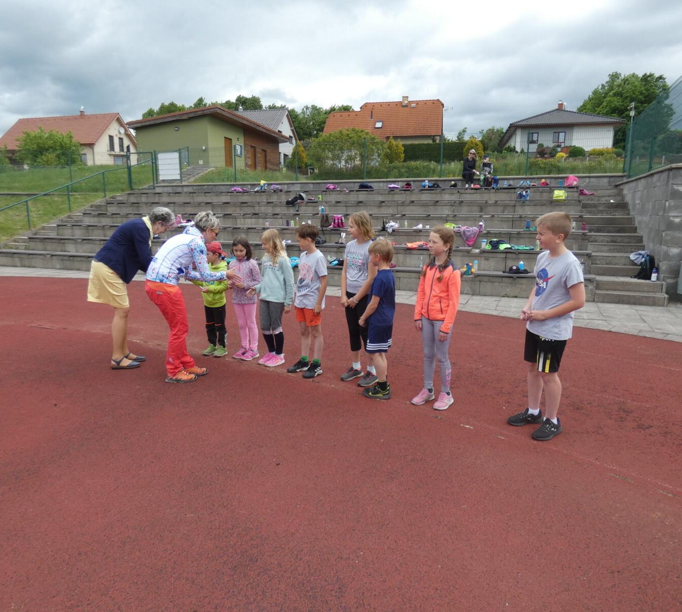 Běžecké štafety na 1. stupni - 28