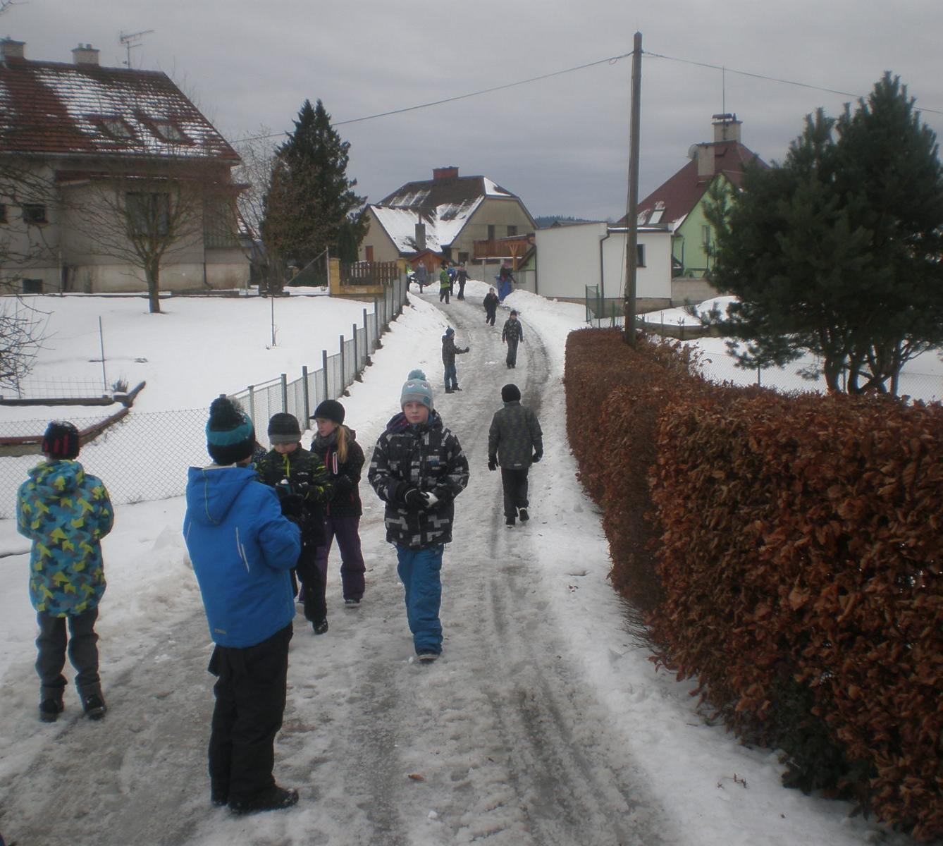 Páťáci na sněhu - 2