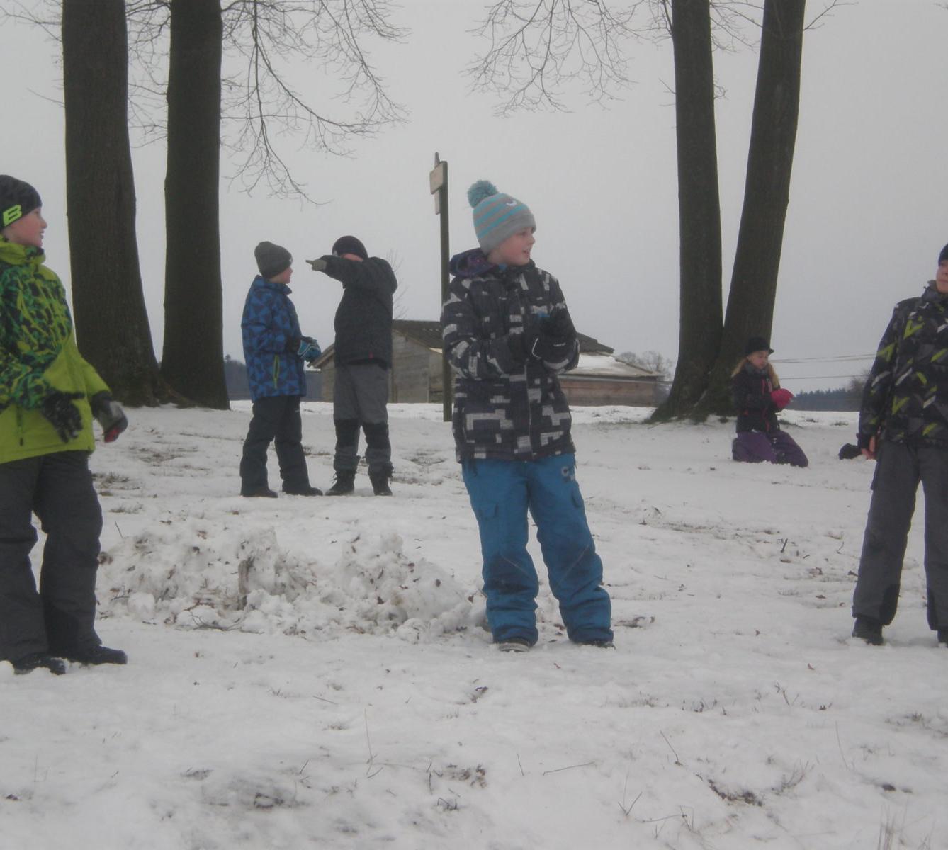 Páťáci na sněhu - 6