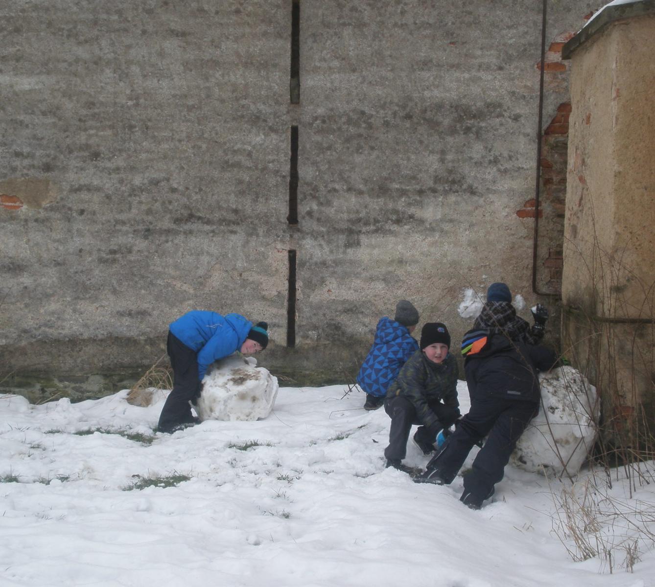 Páťáci na sněhu - 8