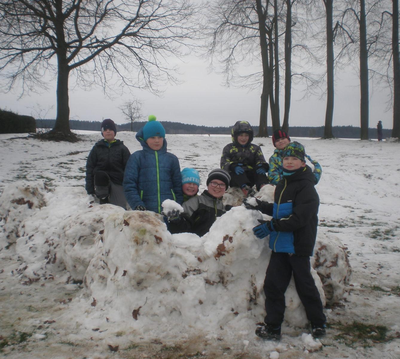 Páťáci na sněhu - 12