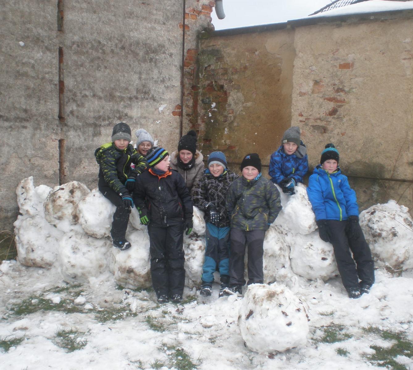 Páťáci na sněhu - 14