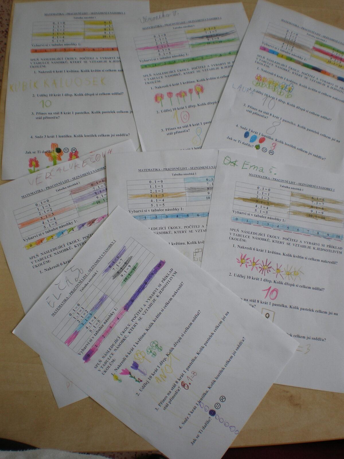 Výstupy druháčků z domácího i školního učení 26. 5. - 18