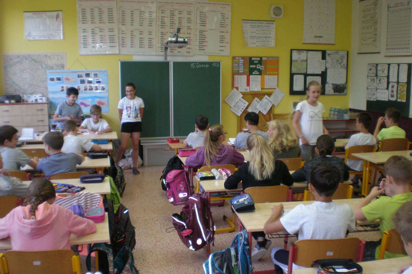 Výuka naruby v 5. třídě