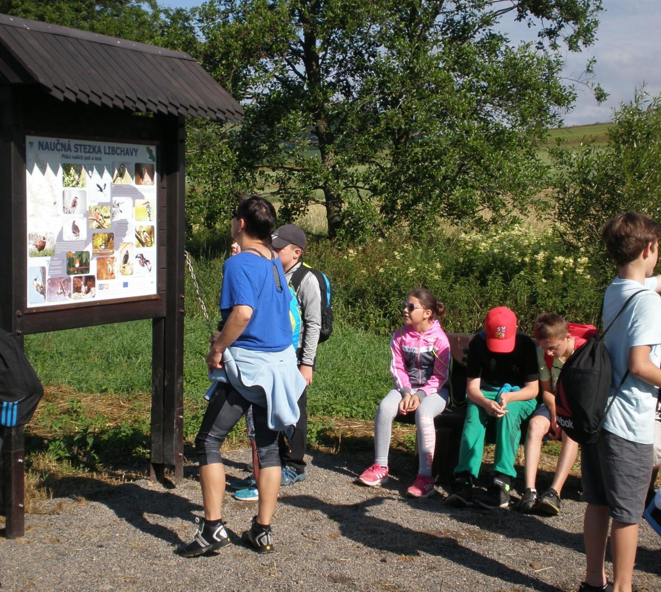 První stupeň na naučné stezce - 3