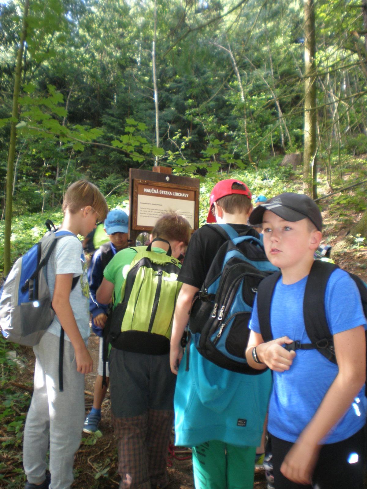 První stupeň na naučné stezce - 7