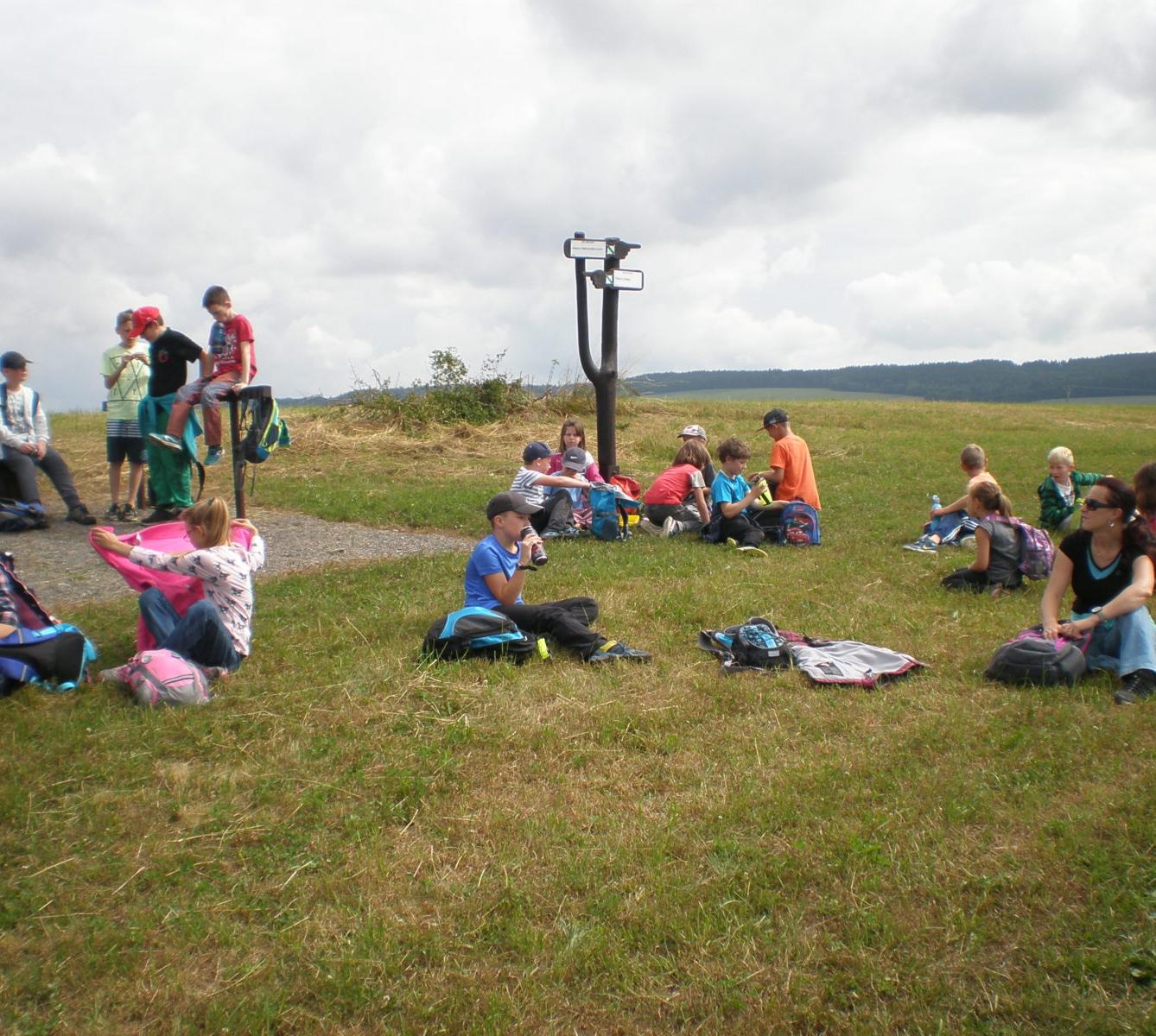 První stupeň na naučné stezce - 11