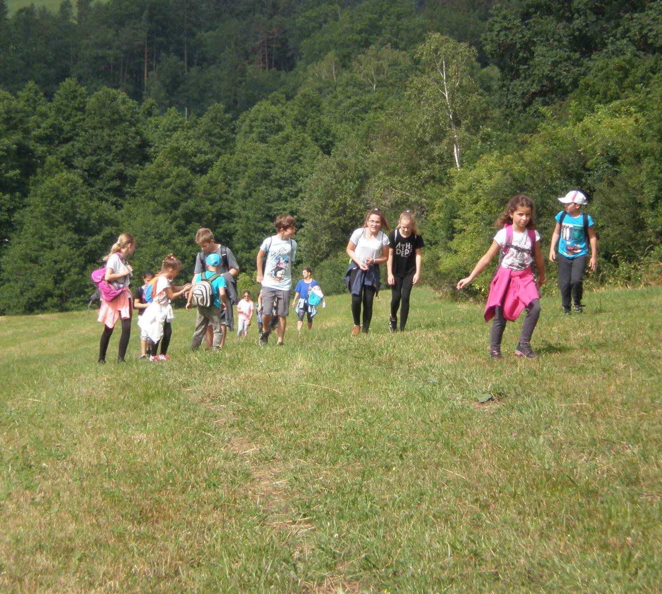 První stupeň na naučné stezce - 13