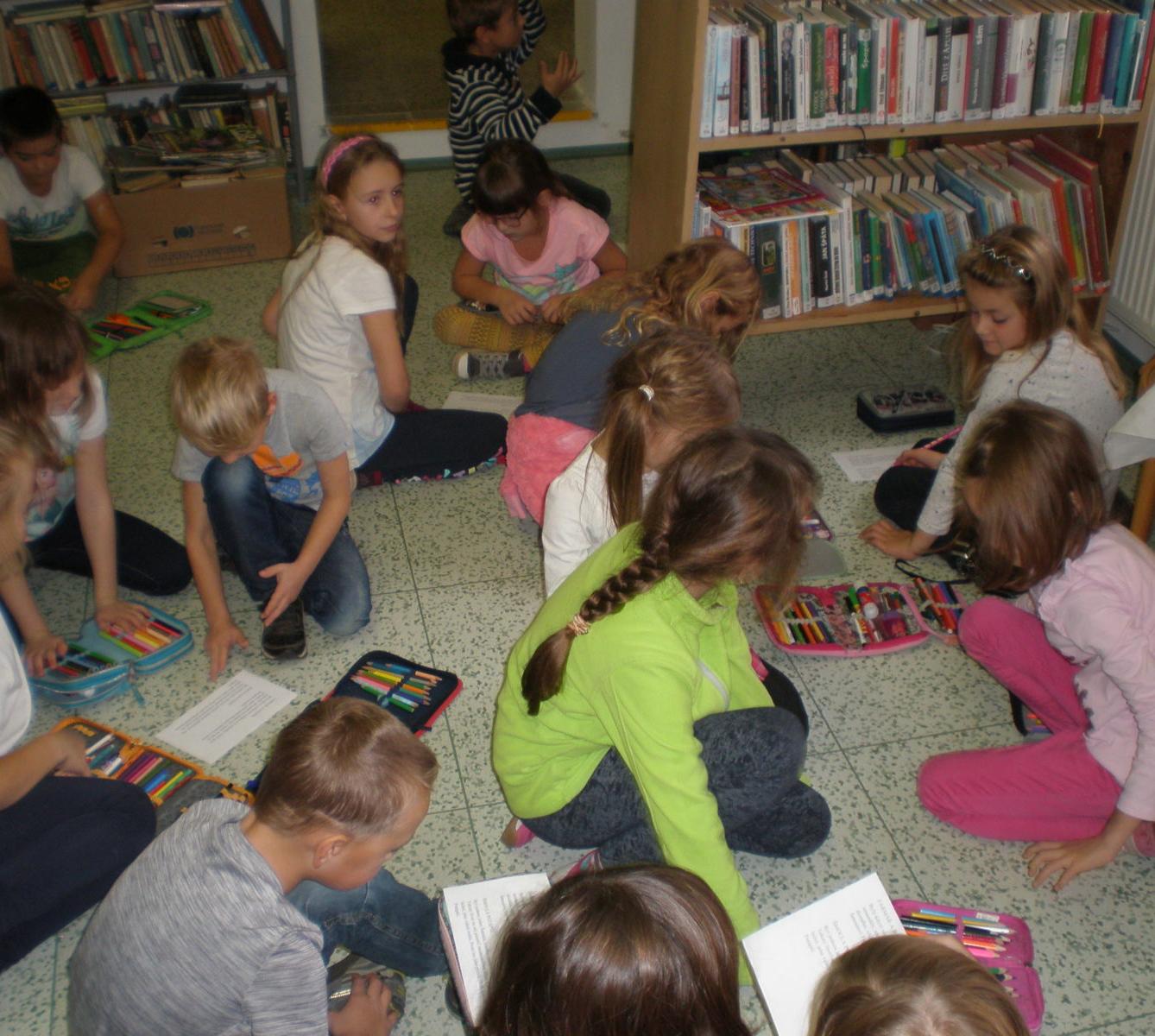 Návštěva druháčků v Obecní knihovně - 13