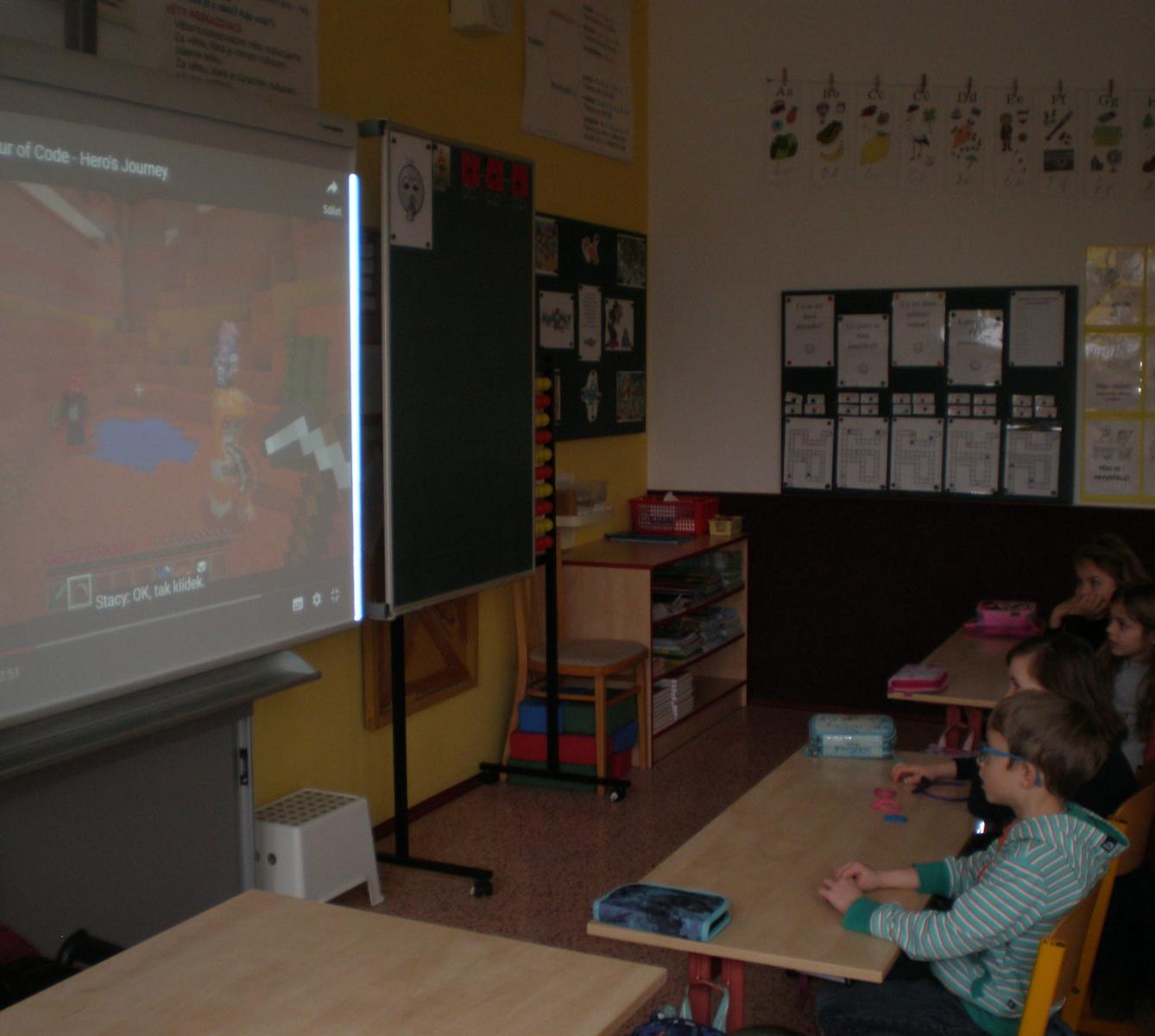 Hodina kódu ve 2. a 5. třídě - 5