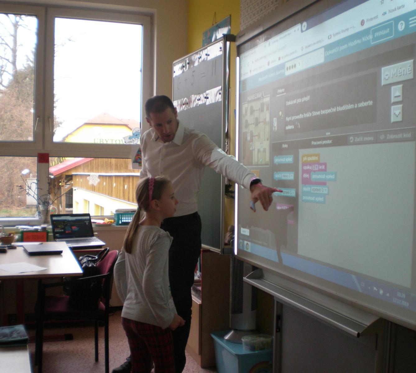 Hodina kódu ve 2. a 5. třídě - 14