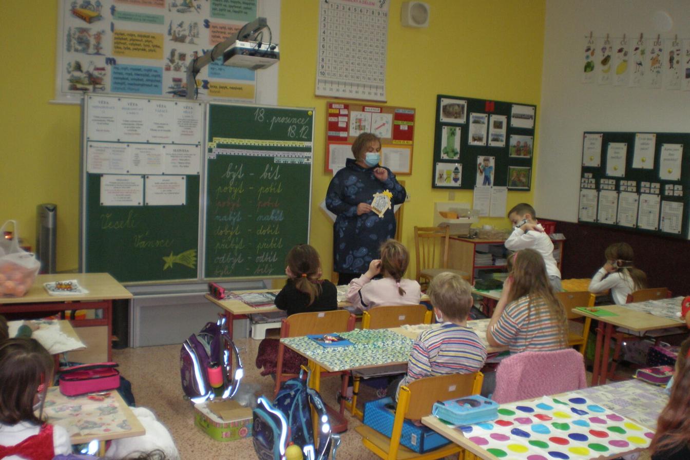 Předvánoční období ve třetí třídě