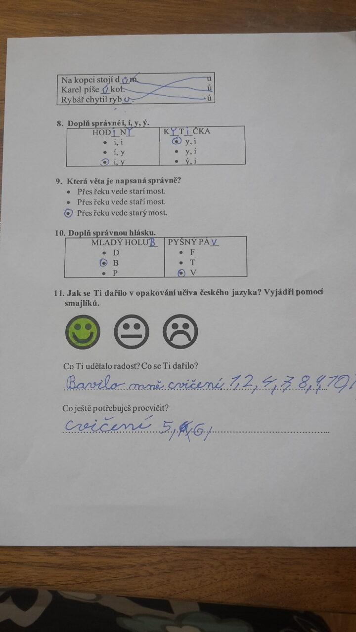 Výstupy druháčků z domácího učení 24. 5. - 34