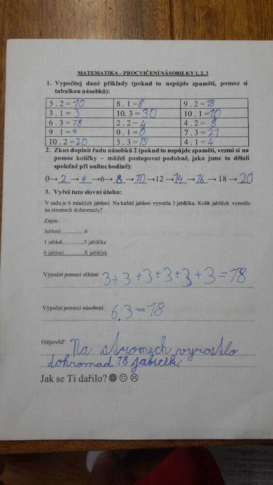 Výstupy druháčků z domácího i školního učení 23. 6. - 33