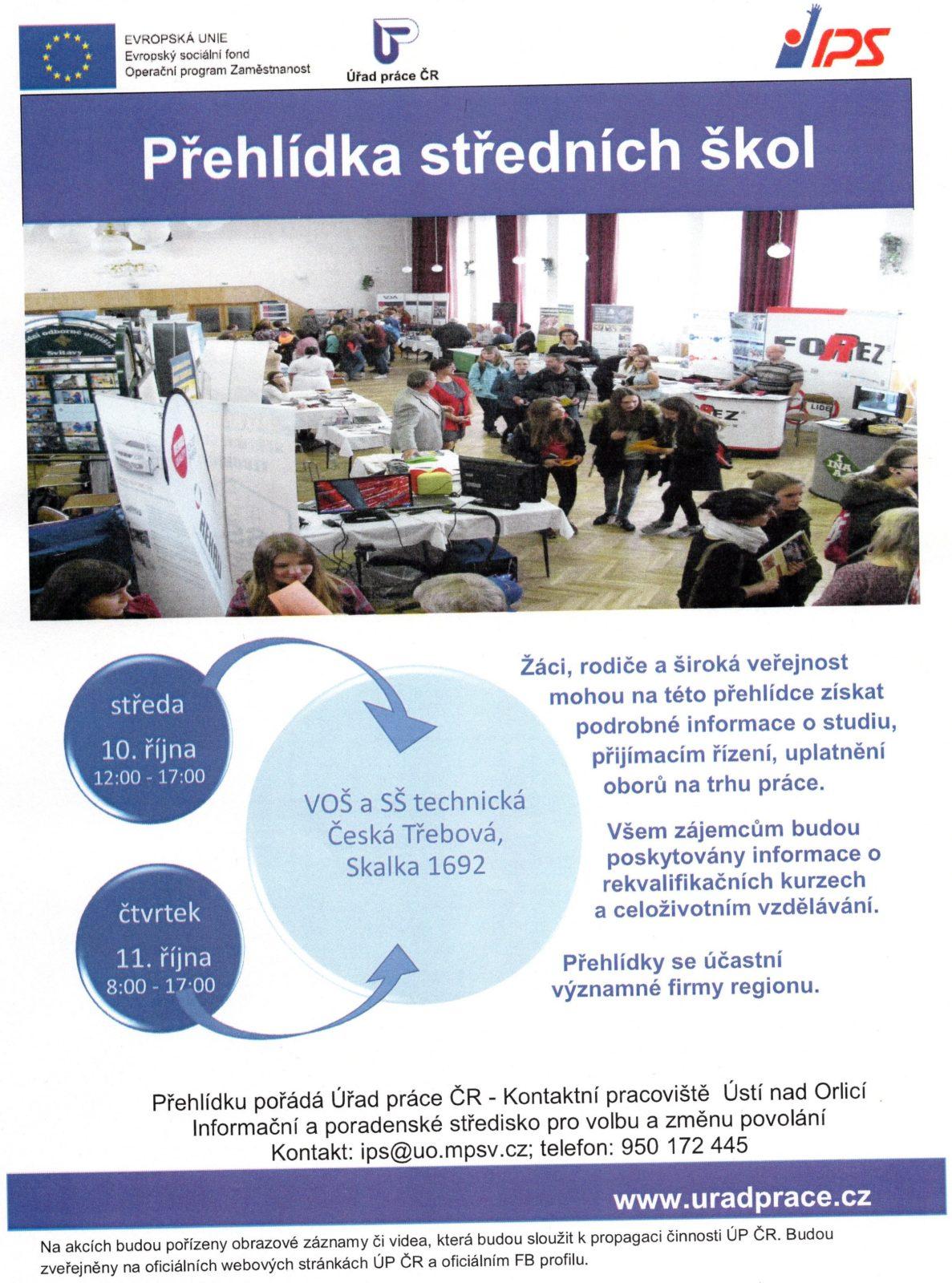 Přehlídka středních škol Česká Třebová - 1