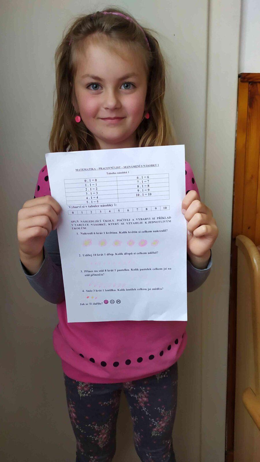 Výstupy druháčků z domácího i školního učení 26. 5. - 19