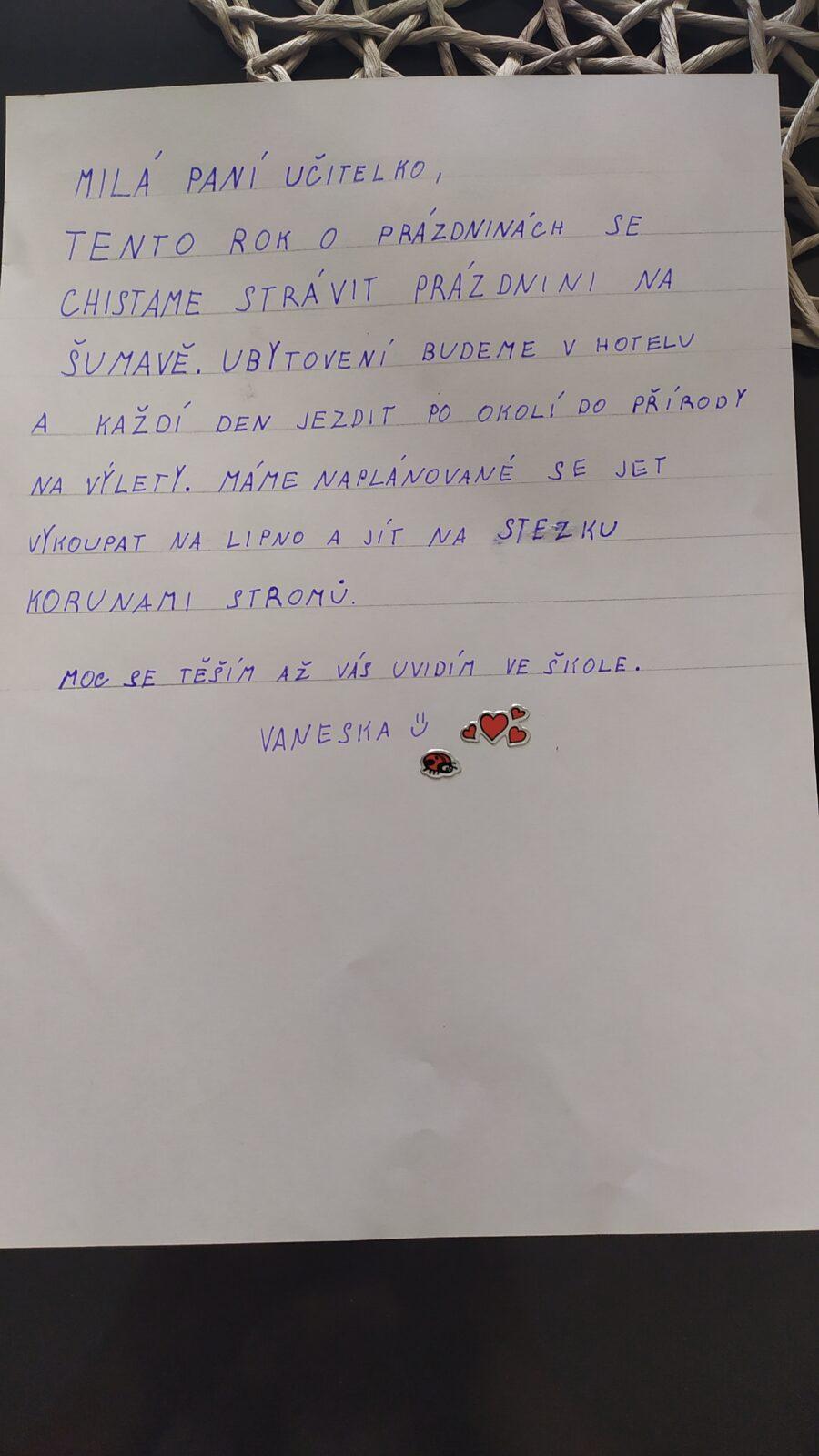 Výstupy druháčků z domácího i školního učení 19. 6. - 49