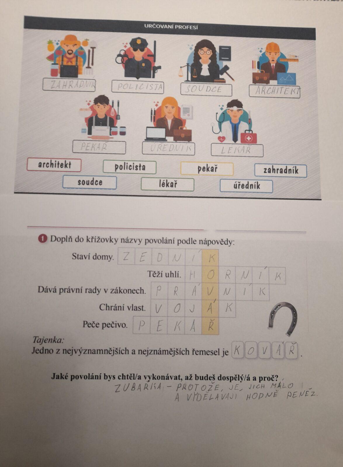 Distanční výuka ve třetí třídě 28. 1. - 27