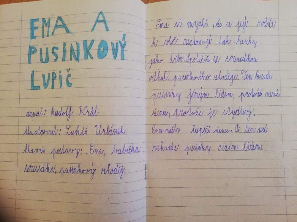 Distanční výuka ve třetí třídě 20. 11. - 39