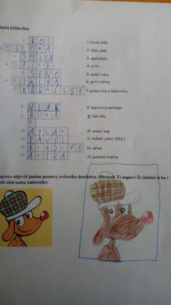 Distanční výuka ve třetí třídě 5. 2. - 15