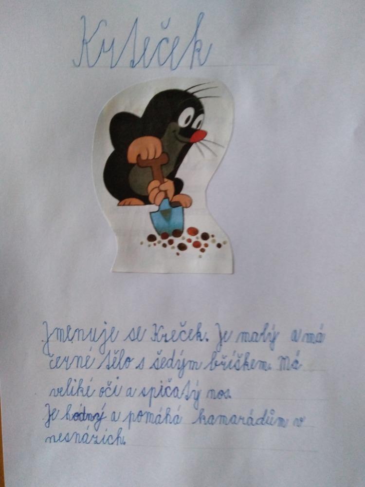 Výstupy druháčků z domácího učení 20. 4. - 18