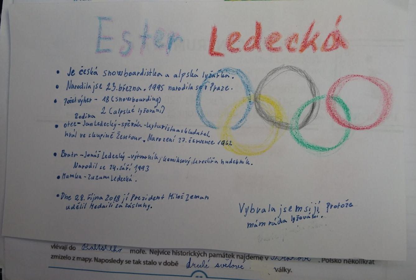 Domácí sportování v 5.A - 3