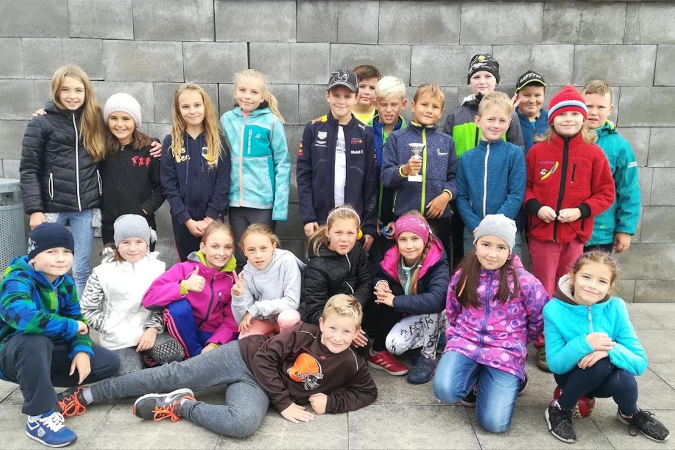 Štafetové běhy E. Zátopka na 1. stupni