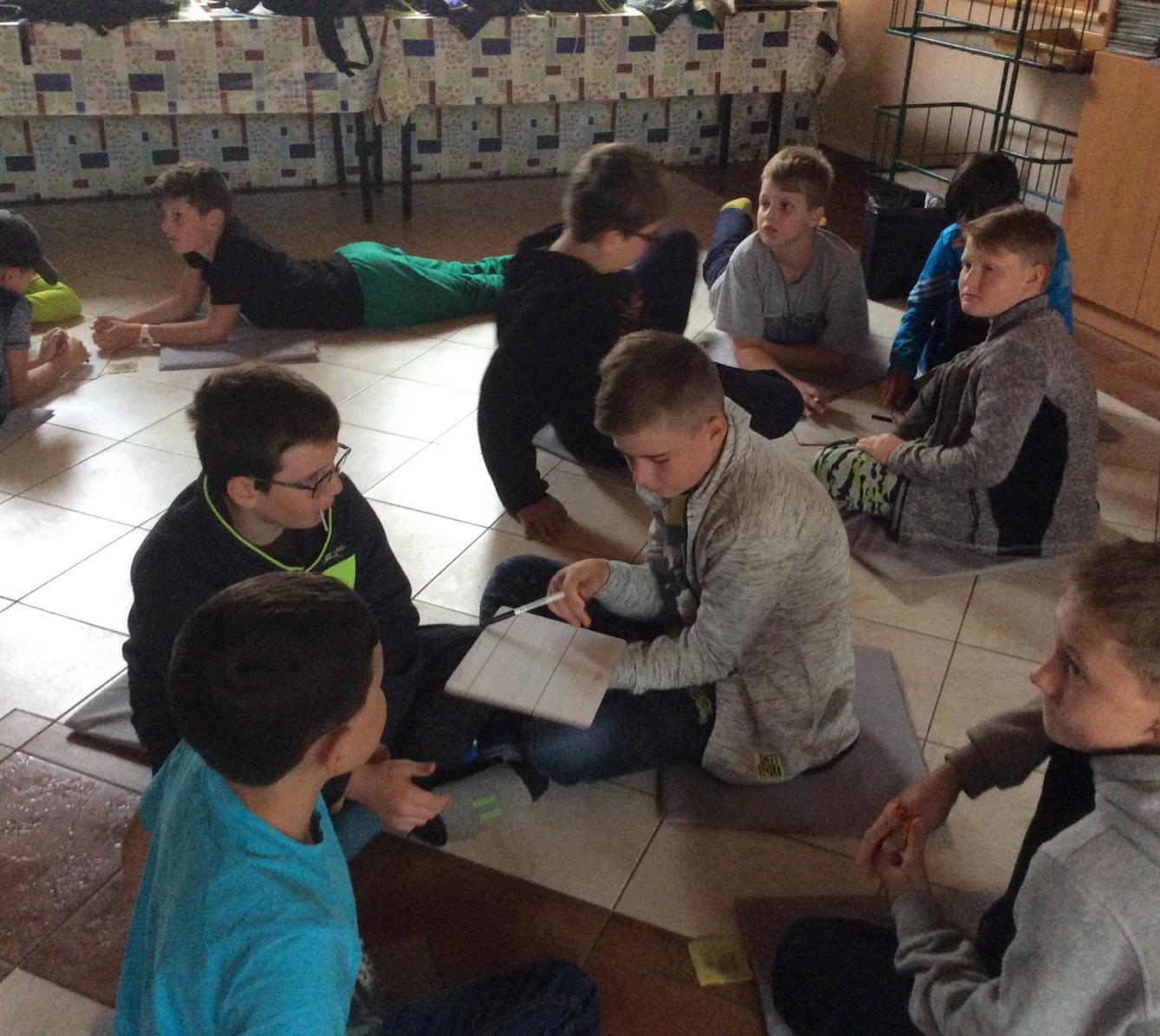 Adaptační pobyt 6.třídy - První den - 4