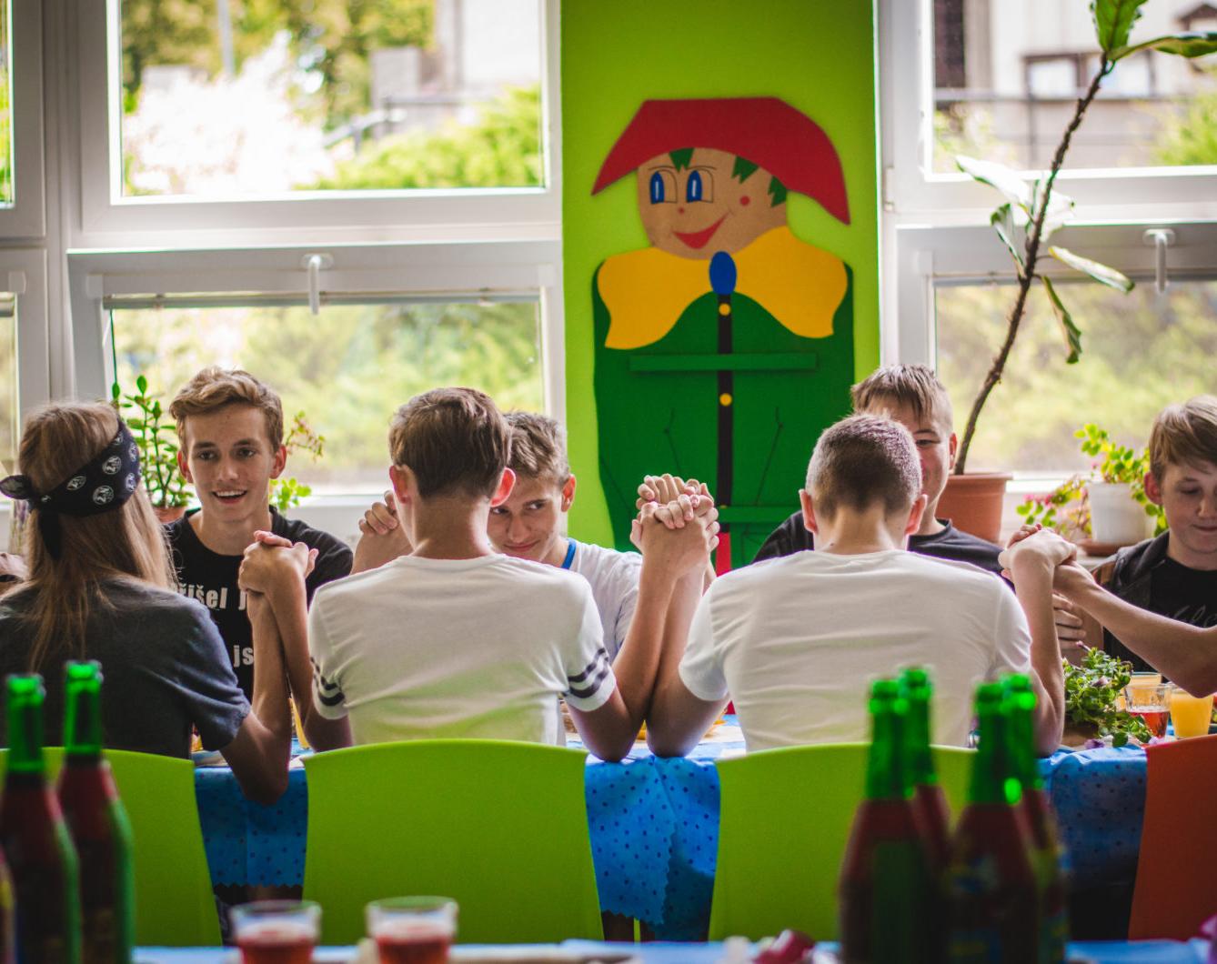 Slavnostní oběd s žáky 9. třídy - 9