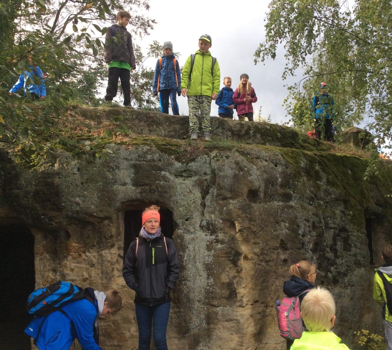 Adaptační pobyt 6.třídy - První den - 7