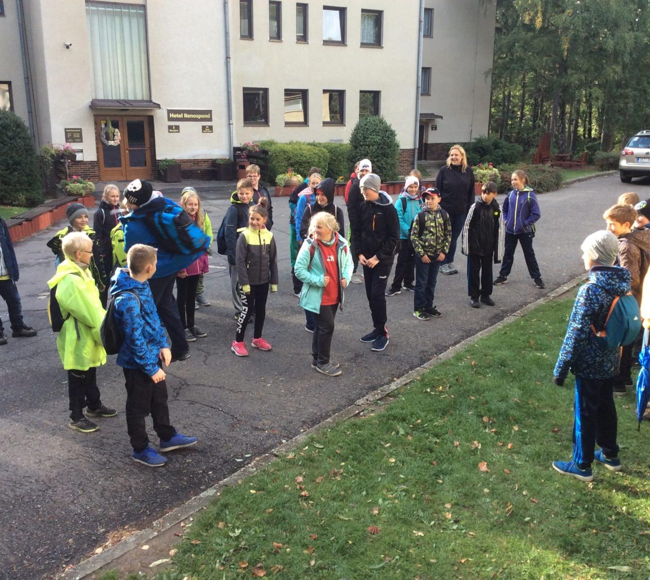 Adaptační pobyt 6.třídy - První den - 10