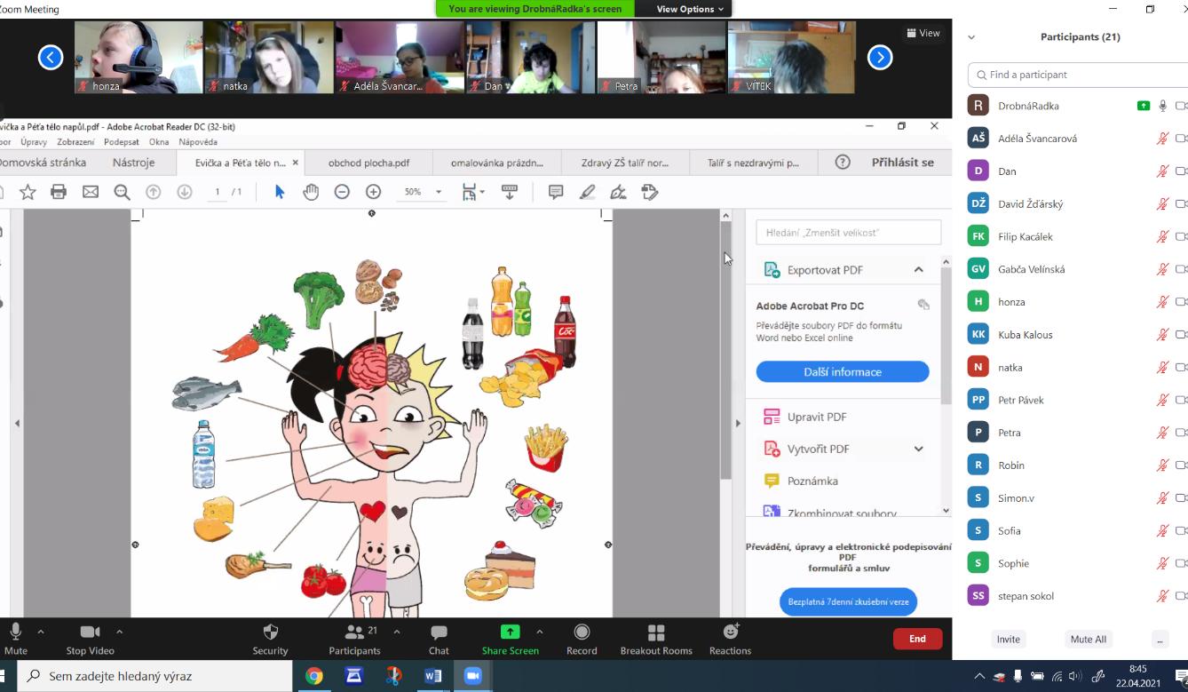 Online hodina přírodovědy jinak - 4