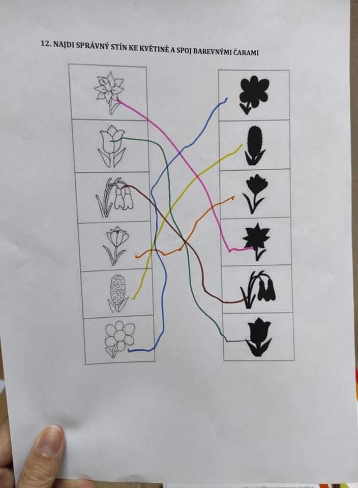 Distanční výuka v MŠ Kamarád (Přišlo jaro do vsi) - mladší děti :-) - 12