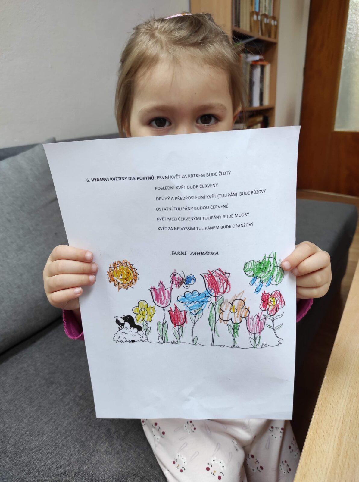 Distanční výuka v MŠ Kamarád (Přišlo jaro do vsi) - mladší děti :-) - 16