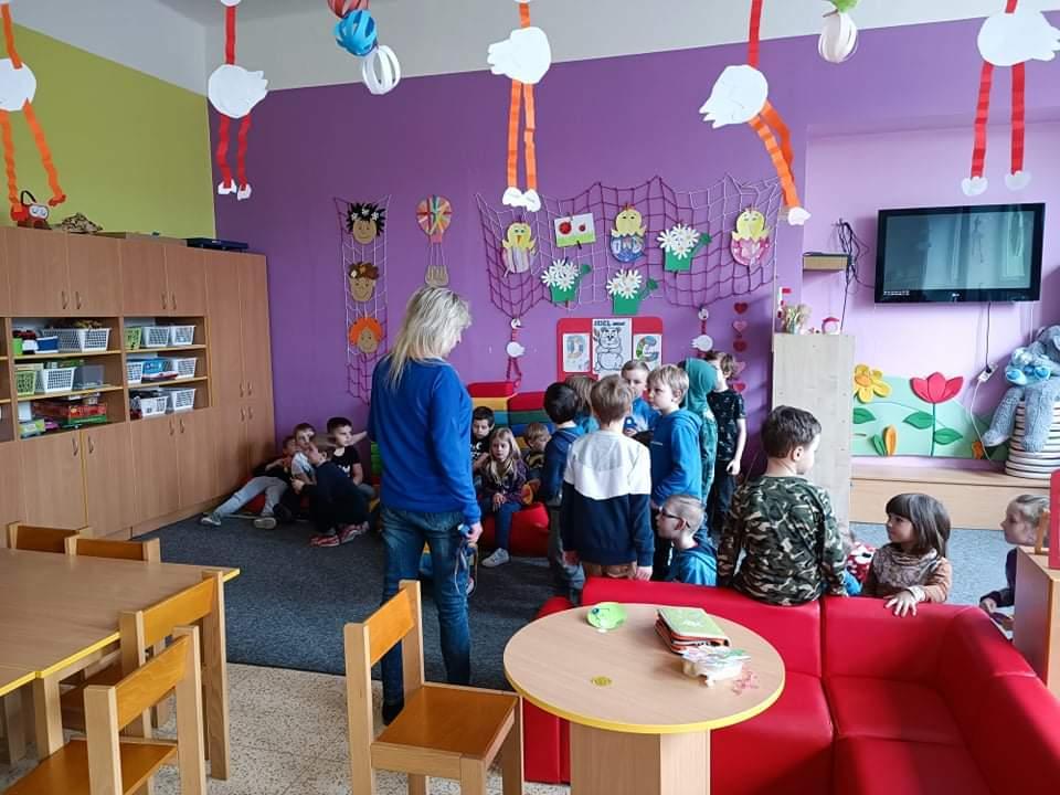 Předškoláčci u nás ve škole na prvním stupni - 18
