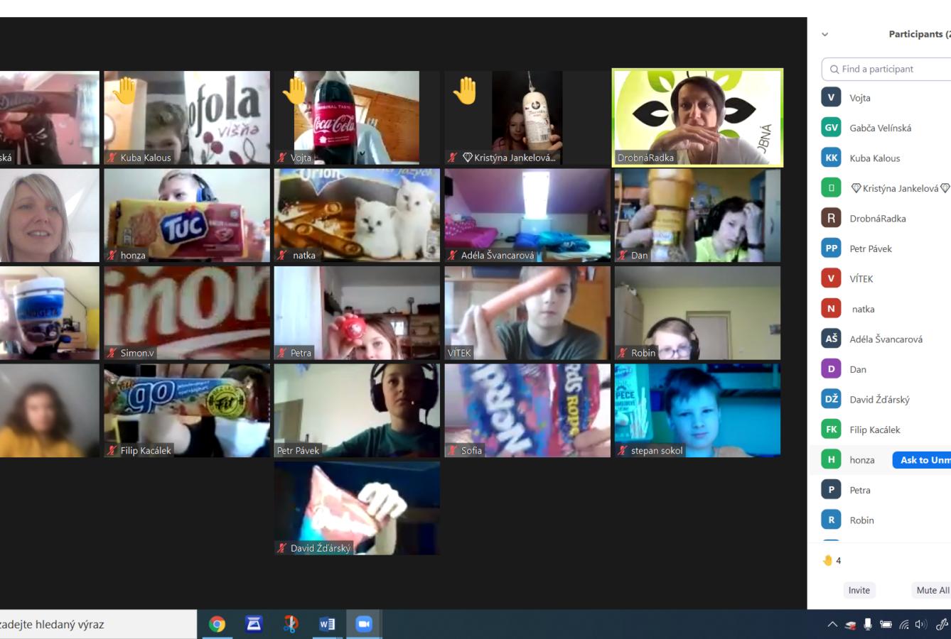 Online hodina přírodovědy jinak - 5